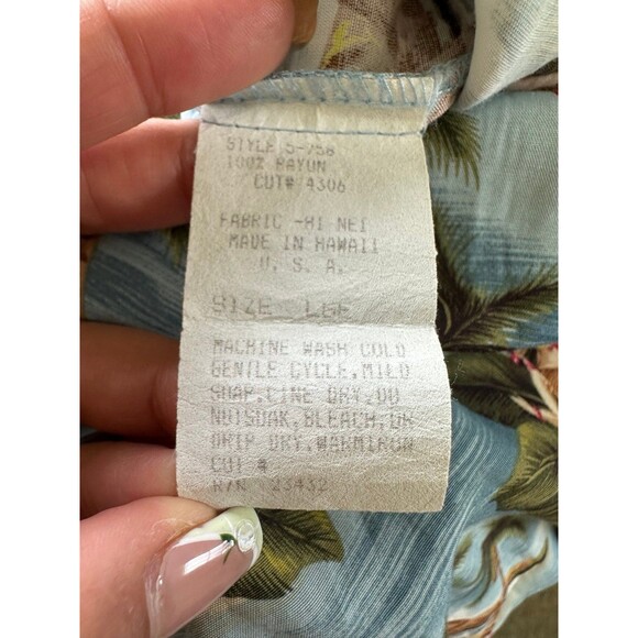 Young Hawaii Rare Vintage Hawaiian Tropical Nostalgic Island Style Shift Dress L - Picture 5 of 5